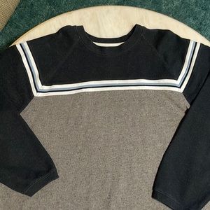 Gray and Navy Blue pullover